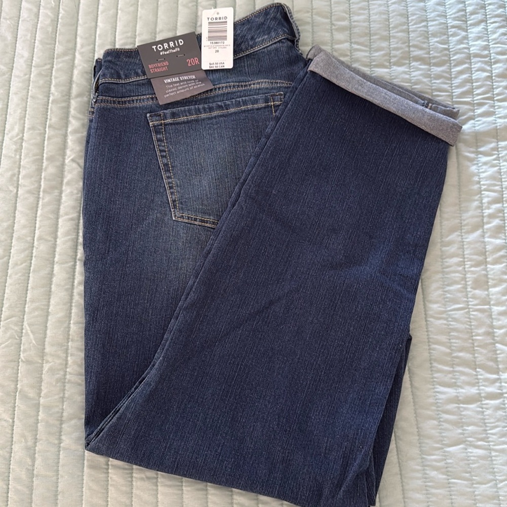 Torrid Boyfriend Straight Jeans